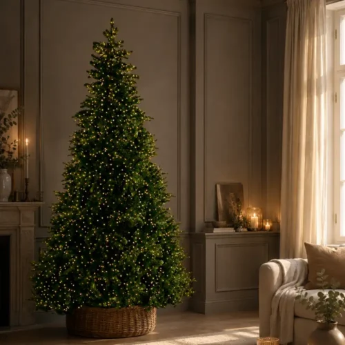 Alternative view of Sapin de Noël real touch 5000 LED avec télécommande h 240 cm