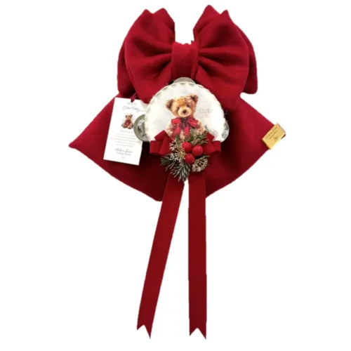 Alternative view of Fiocco rosso Dolce Teddy H 30 cm Madame Fioccò