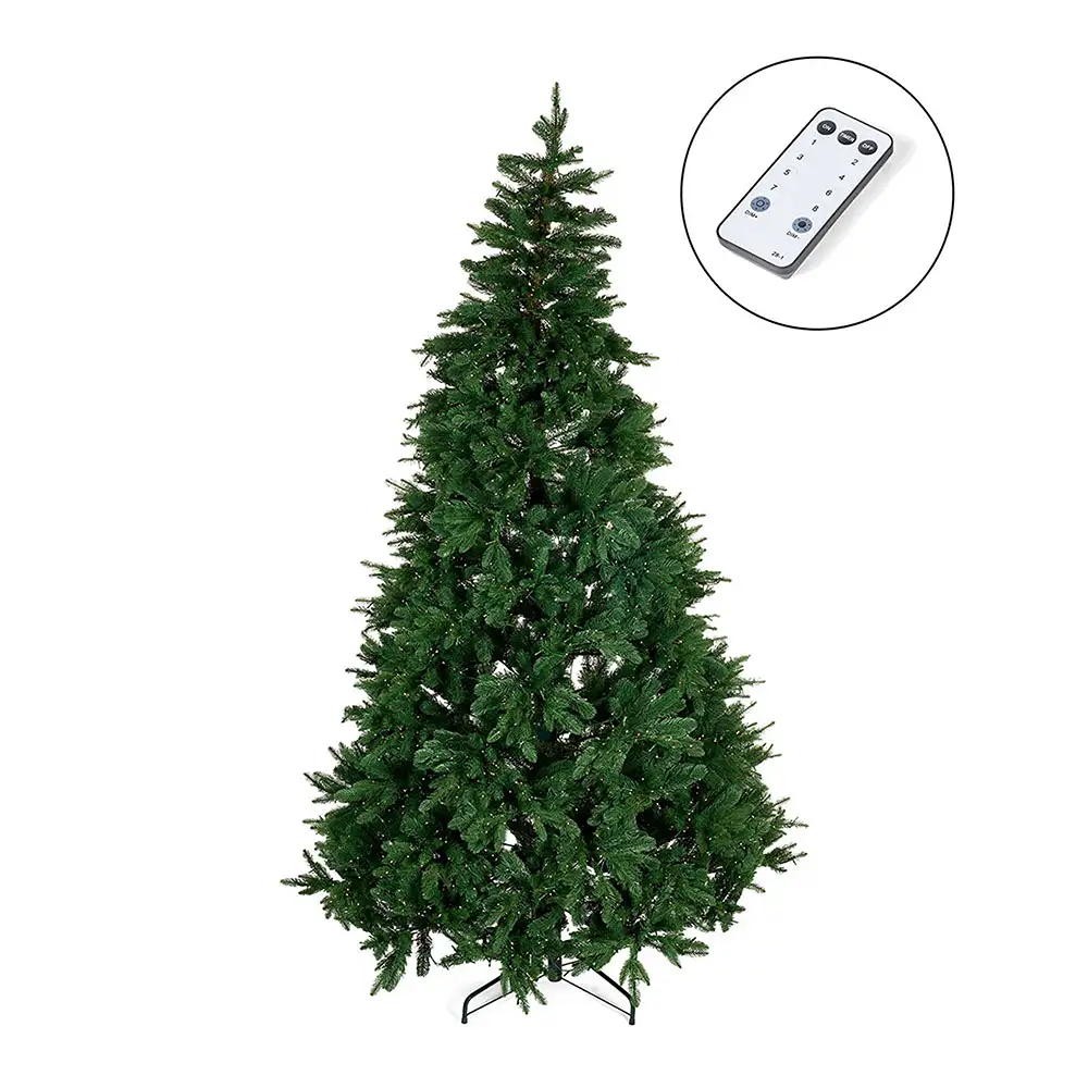 Sapin de Noël effet naturel 4000 LED avec télécommande h 210 cm – Image 11