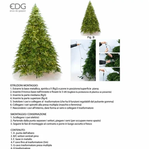 Alternative view of EDG Pino Spark 6670 MiniLED H210 cm