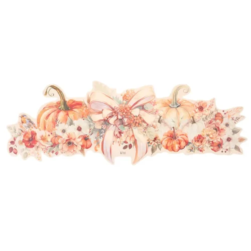 Centrotavola in vinile con zucche Racconti d’Autunno 110 x 38,5 cm