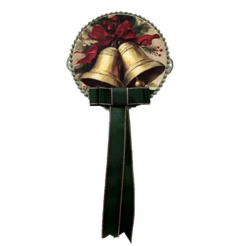 Alternative view of Tambourin de Noël Ø 13 cm Rintocco di Natale