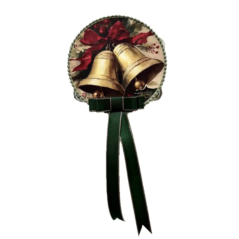 Tamburello Rintocco di Natale 18 cm - immagine 2
