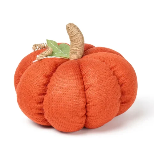 Alternative view of Zucca arancione in tessuto 22 x 22 x h 18 cm