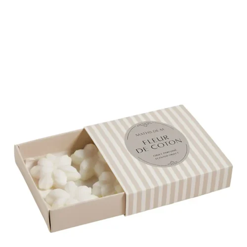 Mathilde M: Pastillas de cera fleur de coton, 4 unidades