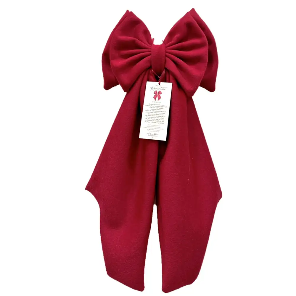 Nœud Romantique Rouge H 65 cm Madame Fioccò – Image 2