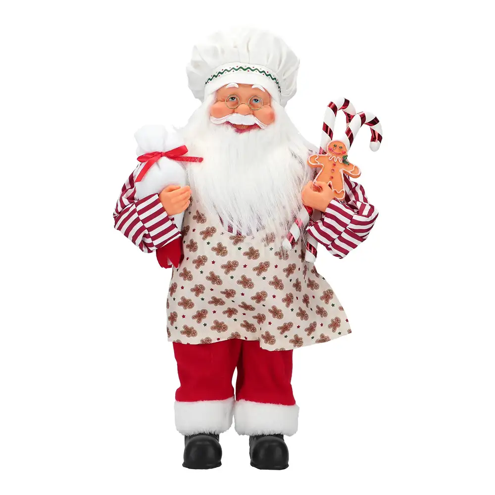 Timstor Babbo Natale Cuoco Gingerbread H 40 cm - immagine 2