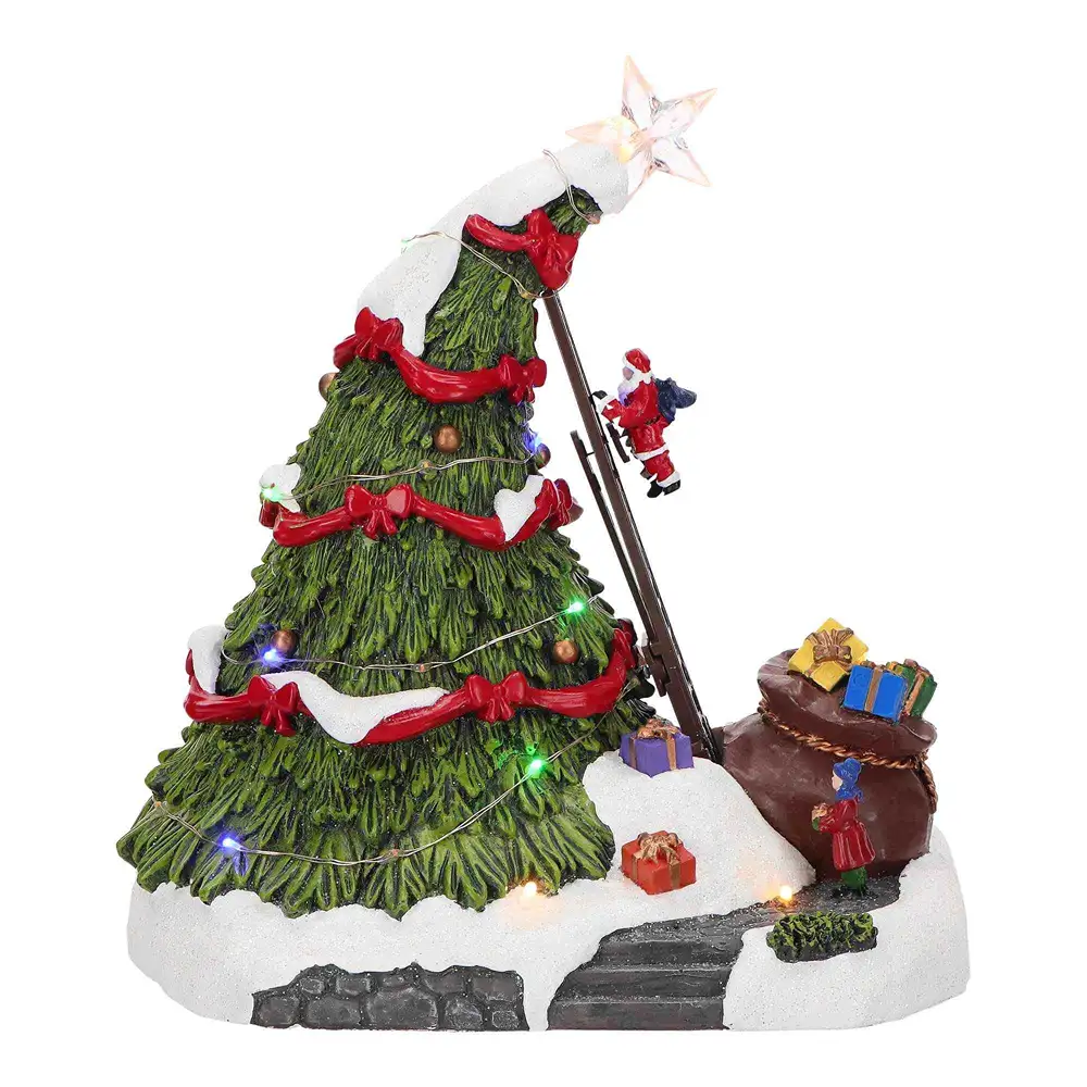 Timstor Albero di Natale Animato con LED H 24,5 cm - immagine 2
