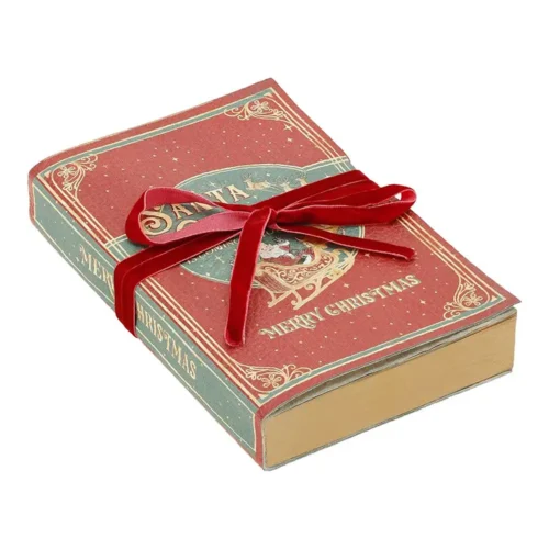 Alternative view of Libro decorativo de Papá Noel de Timstor, 13 x 20 x 4 cm