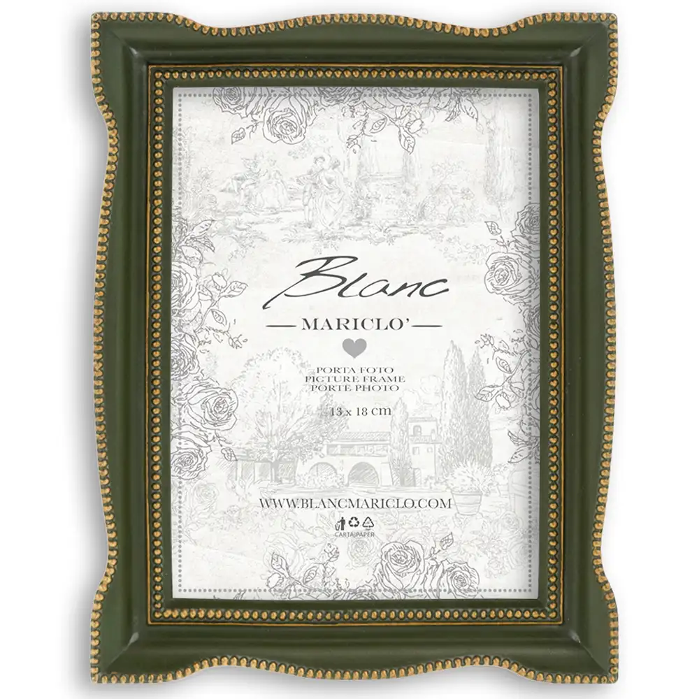 Blanc Mariclò Portafoto Vivienne Verde 13x18 cm - immagine 2