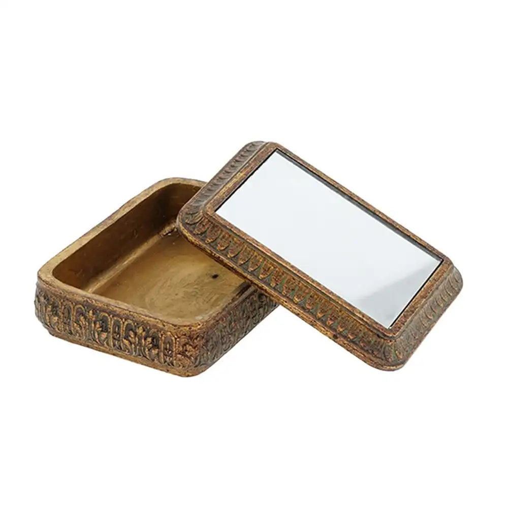 Blanc MariClò, estuche joyero Vivienne, 10 x 8 x 3 cm - Imagen 4