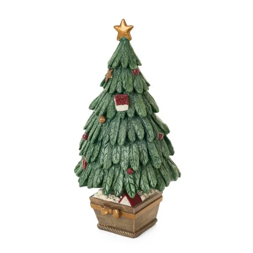 Nuvole di Stoffa Albero di Natale in resina 30 cm