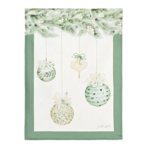 Nuvole di Stoffa Strofinaccio Silent Gold palline in cotone 50 x 70 cm