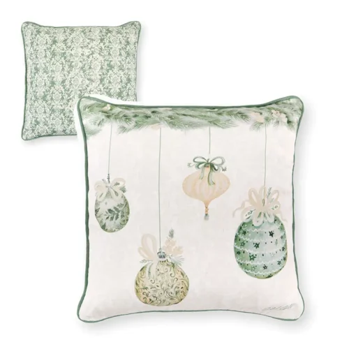 Nuvole di Stoffa Cuscino arredo Silent Gold palline 40 x 40 cm