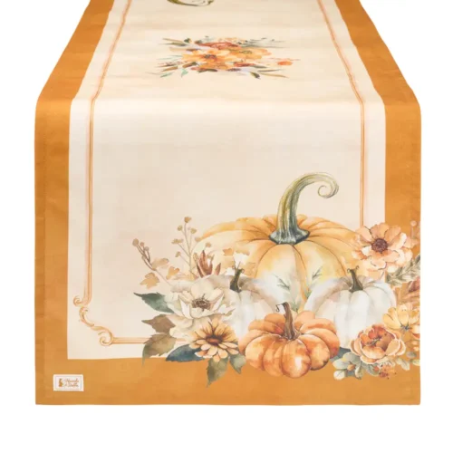 Nuvole di Stoffa Runner Racconti D'Autunno in cotone 50 x 150 cm