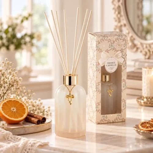 Mathilde M. Diffusore di profumo d'ambiente 200 ml Rubans de Fête - Orange Cannelle