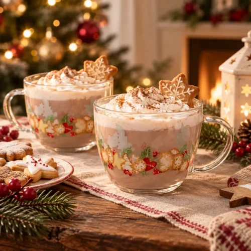 Nuvole di Stoffa: juego de tazas «Delicious Christmas» de 350 ml con caja