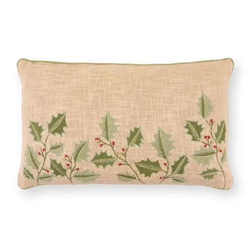 Nuvole di Stoffa: cojín Silent Gold con diseño de espino 30 x 50 cm