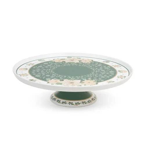 Nuvole di Stoffa Alzatina Silent Gold in ceramica diametro 32 cm