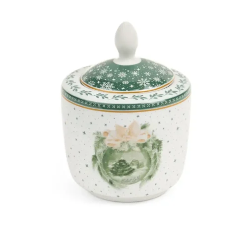 Nuvole di Stoffa Zuccheriera Silent Gold in ceramica 350 ml con scatola