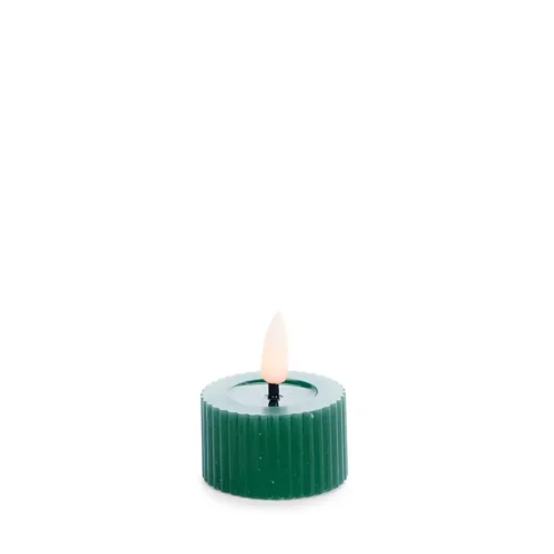 Alternative view of Nuvole di Stoffa Set 2 candele LED verdone effetto fiamma 4,5 x 4,5 x 2,5 cm