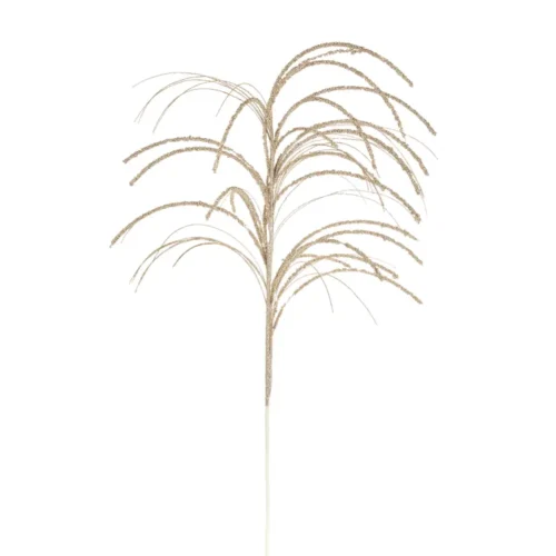Nuvole di Stoffa. Rama decorativa color champán Silent Gold, 89 cm