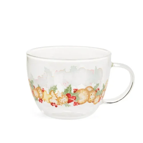 Alternative view of Nuvole di Stoffa: juego de tazas «Delicious Christmas» de 350 ml con caja