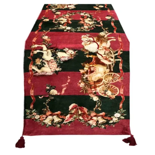 Alternative view of Blanc Mariclò Runner Calessi e Calessini 50 × 180 cm