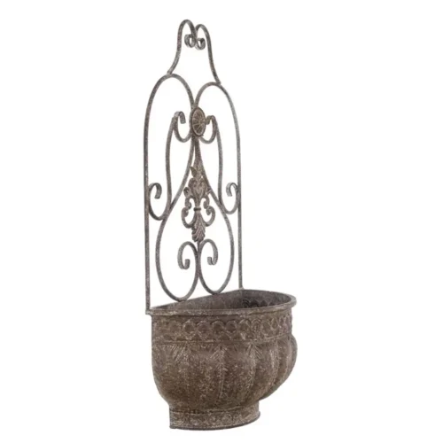 Alternative view of Blanc Mariclo Porte-vase mural Antica Officina 61 cm