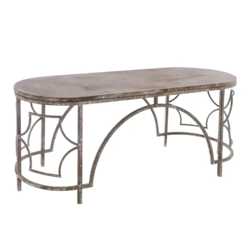 Tavolino da salotto Blanc Mariclò Antica Officina L 75 cm - immagine 5