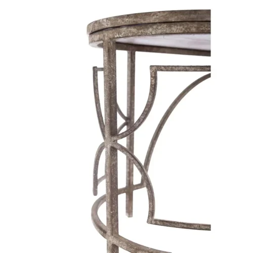Tavolino da salotto Blanc Mariclò Antica Officina L 75 cm - immagine 4