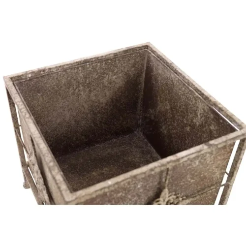 Porte-plante carré Blanc Mariclo Antica Officina – Image 4
