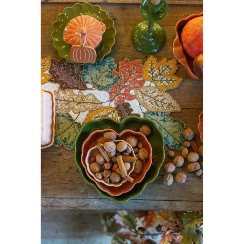 Pirofila a cuore Blanc Mariclò Gelasia verde bosco 26 x 24 cm - immagine 3