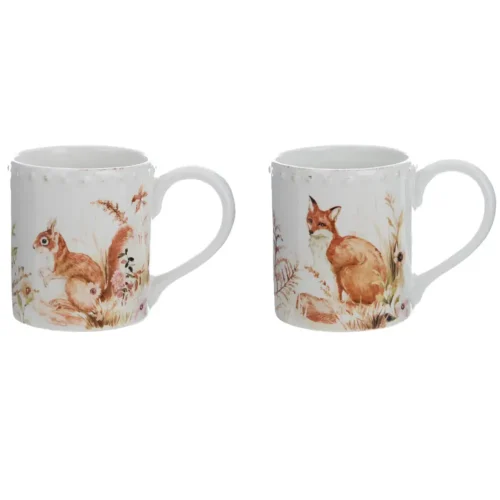 Alternative view of Set de 2 mugs automnaux Blanc Mariclò Octavia avec boîte