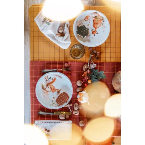 Alternative view of Set de 2 assiettes à dessert Blanc Mariclò Octavia 21 cm