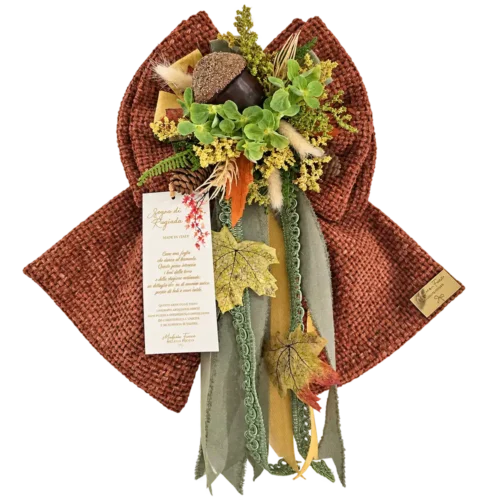 Madame Fioccò Nœud Décoratif Songe de Rosée H 35 cm – Image 3