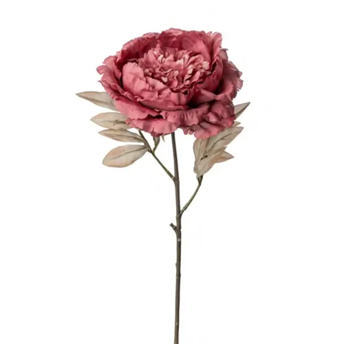 Alternative view of Fiori di Lena Ramo Peonia Amaranto Real Touch 80 cm