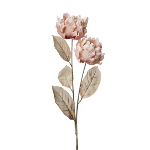 Alternative view of Fiori di Lena Ramo di Tulipani Rosa Cipria Real Touch H 80 cm