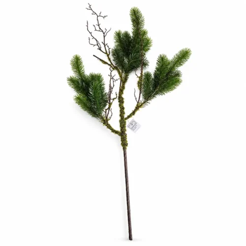 Fiori di Lena Ramo di abete artificiale verde H 114 cm - immagine 3