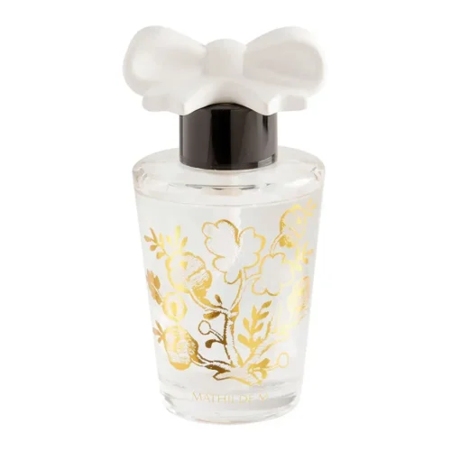 Mathilde M. Coffret diffuseur Nœud et bougie parfumée Trésor de Fleurs - Voile de Lin – Image 7