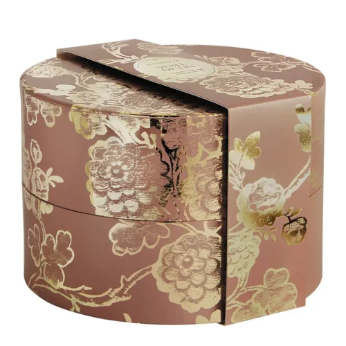 Mathilde M. Coffret diffuseur Nœud et bougie parfumée Trésor de Fleurs - Voile de Lin – Image 3