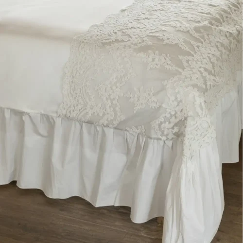 Chez Moi Copriletto Simposio con Balza e Coppia Federe in Lino o Percalle - immagine 3