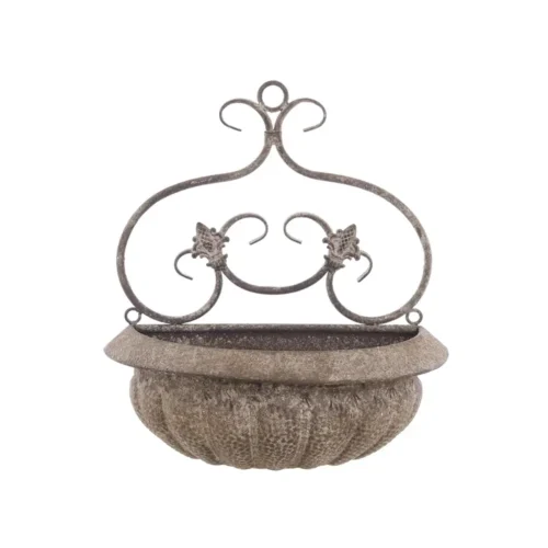 Alternative view of Blanc Mariclò Porta vaso da parete Antica Officina 36 × 18 × 40 cm