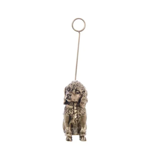 Blanc Mariclò Set 4 segnaposti cani Octavia 5 x 3 x H 13 cm - immagine 4