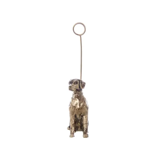 Alternative view of Blanc Mariclò Set 4 segnaposti cani Octavia 5 x 3 x H 13 cm