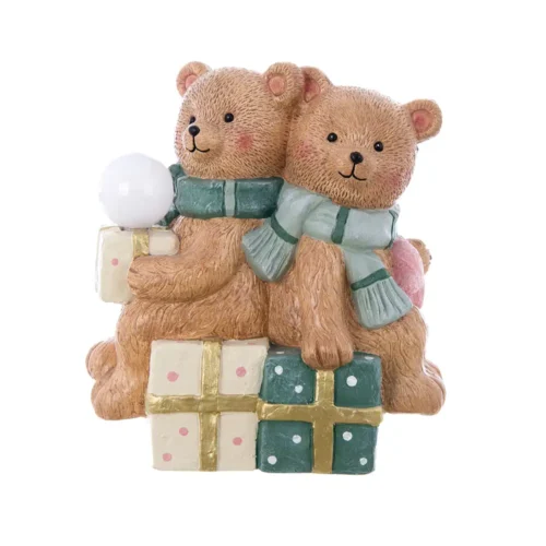 Blanc Mariclò Orsacchiotti con LED Teddy h 40 cm - immagine 3