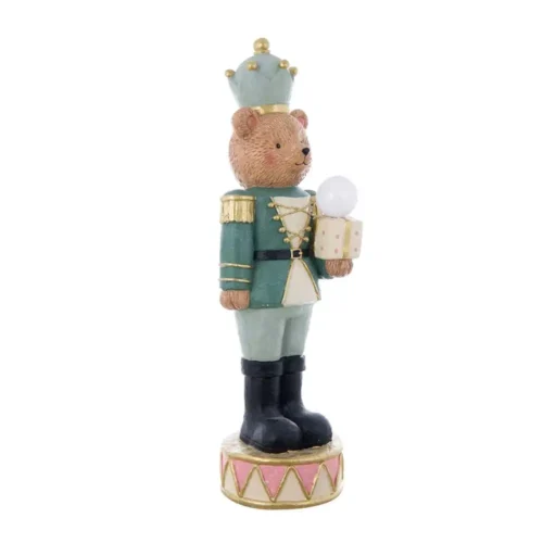 Alternative view of Blanc Mariclò Orsacchiotto soldatino LED Teddy h 82 cm