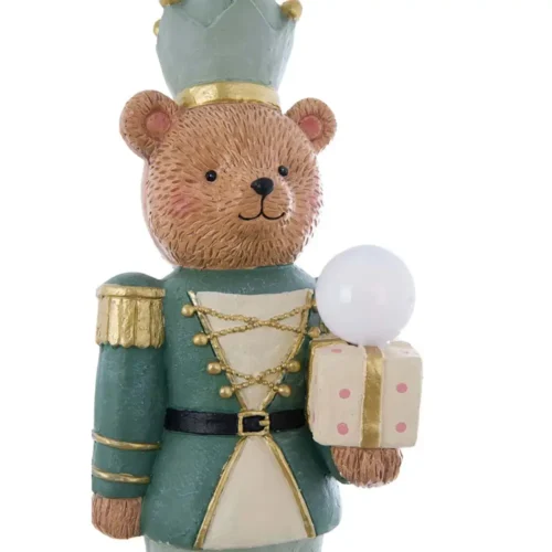 Blanc Mariclò Orsacchiotto soldatino LED Teddy h 82 cm - immagine 3
