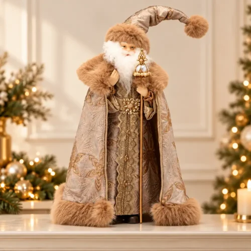EDG Babbo Natale con Mantello Platinum H 77