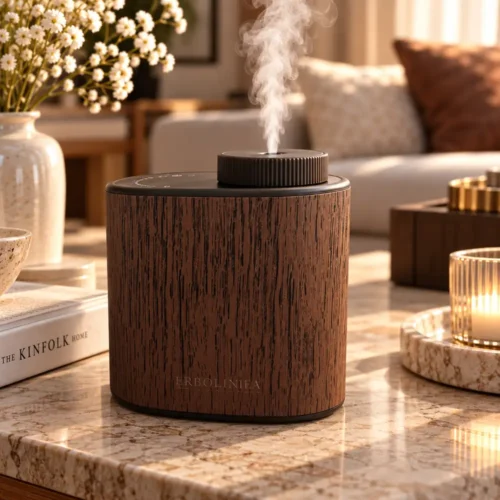 Diffuseur OVAL haute pression effet bois Dessenze LAB